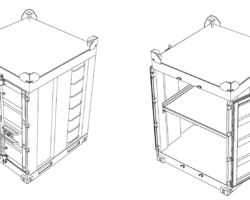 Cargo Carrying Mini Containers